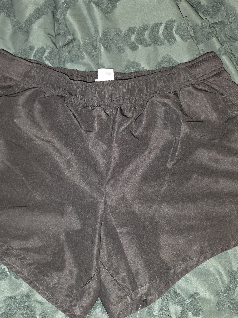 Danskin Black Women's Athletic Shorts with Elastic Waistband